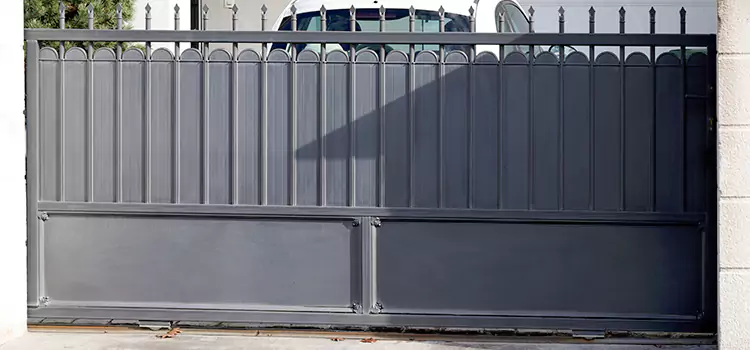 Metal Driveway Gate Installation Woonsocket
